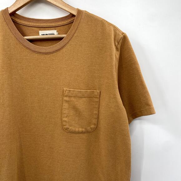 Taylor Stitch Yellow Pocket tee - Picture 1 of 5